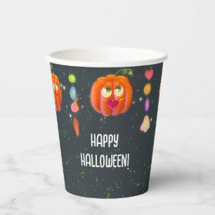 Helle Halloween-Party-Papierbecher Pappbecher