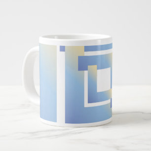 helle Himmelsfarben ni Jumbo-Tasse