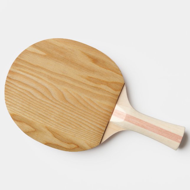 helle hölzerne Brettbeschaffenheiten Tischtennis Schläger (Seitenansicht)