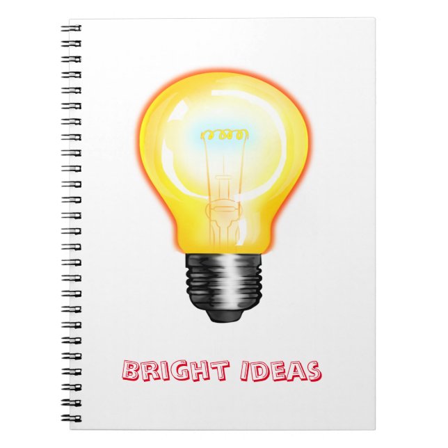 Helle Ideen für Spiral-Notebook Notizblock (Vorderseite)
