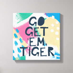 Helle Inspiration II   gehen erhalten ihnen Tiger Leinwanddruck