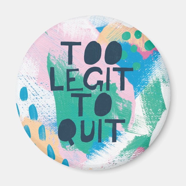 Helle Inspiration III | Zu Legitimität, um aufzuhö Magnet (Vorne)