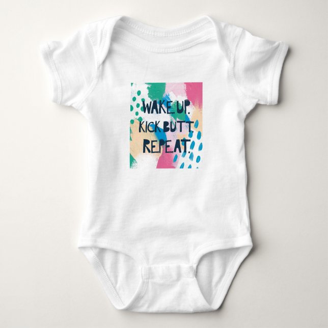 Helle Inspiration IV | wachen Baby Strampler (Vorderseite)