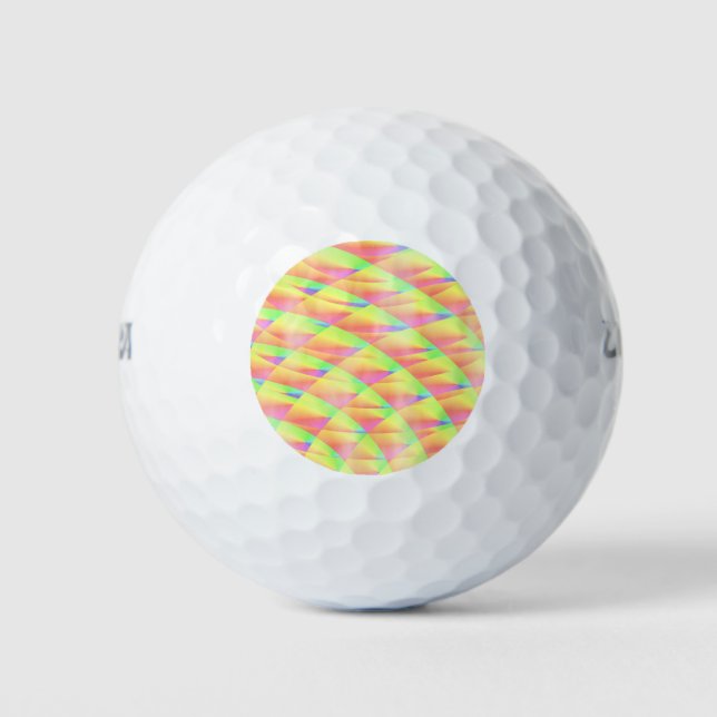 Helle Interferenz von Kenneth Yoncich Golfball (Vorderseite)