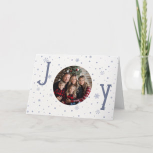 Helle Joy Holiday Foto Card Karte