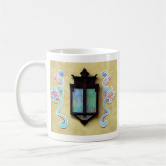 Helle Kaffee-Tasse des Leuchters (linkshändig) Kaffeetasse