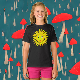 Helle, lebendige Sommer-Sonnen-T-Shirt für Kinder T-Shirt