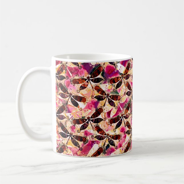 Helle Libellen Kaffeetasse (Links)