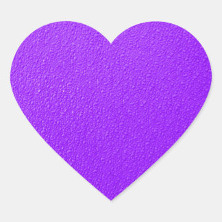 Helle Lila Neon Trendfarben Herz-Aufkleber