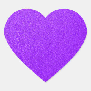 Helle lila Trendy Neonfarben Herz-Aufkleber