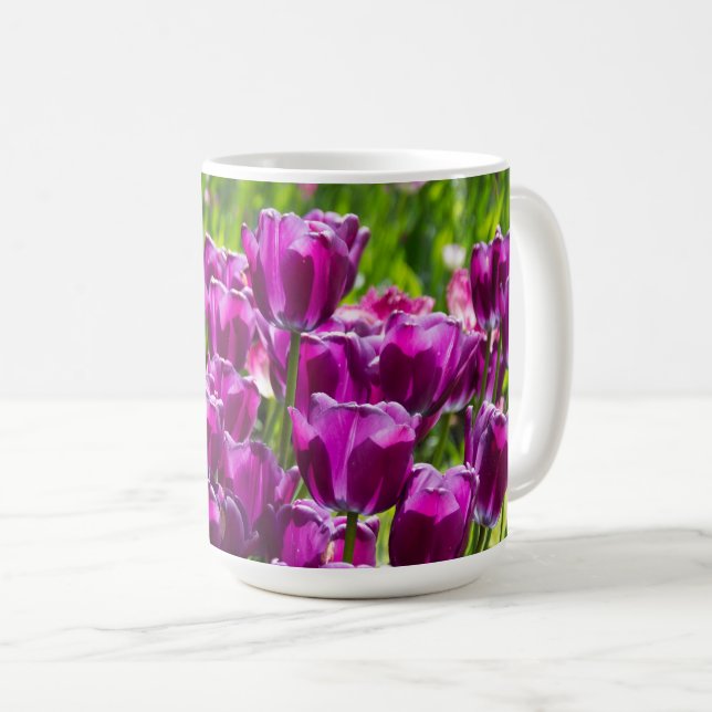 Helle Limettenwulst an einem sonnigen Tag Kaffeetasse (VorderseiteRechts)