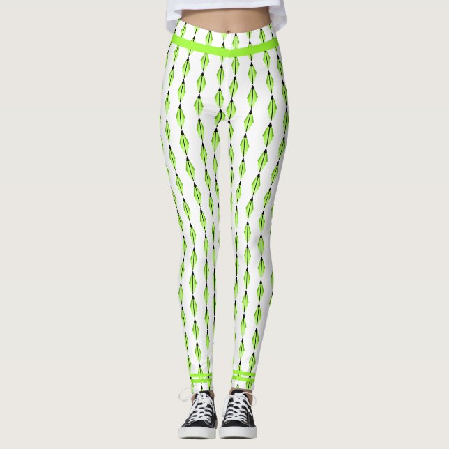 Helle Limone Leggings (Vorderseite)