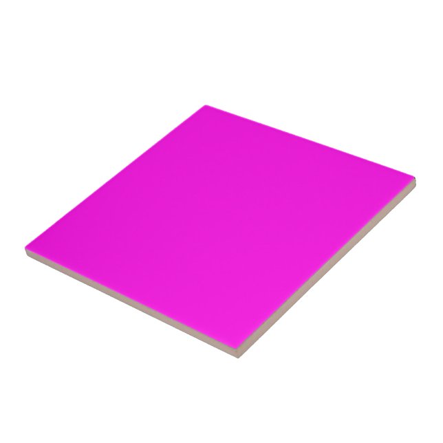  Helle Magenta (solide Farbe)  Fliese (Seite)