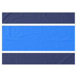 Helle nautical Blue White Navy Sommerstreifen Tischdecke