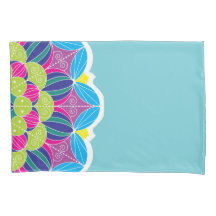 Helle Neon-Mandalase und Aquamarin