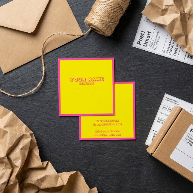 Helle Neonfarben Ohrring-Halter, Display-Karte. (Bright neon colors earring holder, display card.)