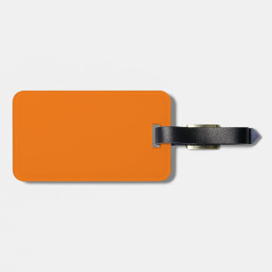 Helle Orange-Gepäckmarke Gepäckanhänger