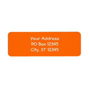 Helle Orange Solid Color