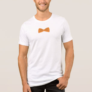 Helle orangefarbene Fliege – Moderne Mode Tri-Blend Shirt
