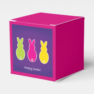 Helle Ostersonnige Silhouette Geschenkschachtel