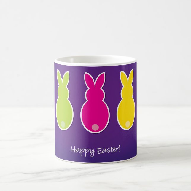 Helle Ostersonnige Silhouette Kaffeetasse (Mittel)