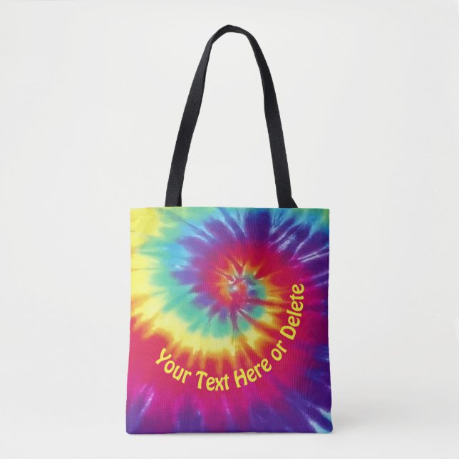 Helle personalisierte Krawatten-Taschen-Tasche, Tasche (Vorderseite)