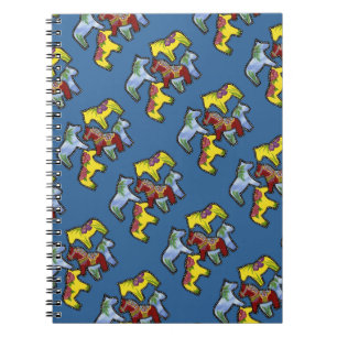 Helle Pferde Notebook Notizblock