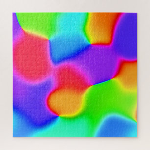 Helle Rainbow Blobs Jigsaw Puzzle
