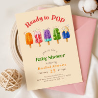 Helle Regenbogen-Sommer-Lutscher-Baby-Party
