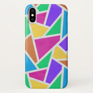 Helle Regenbogenfarben Mosaik Case-Mate iPhone Hülle
