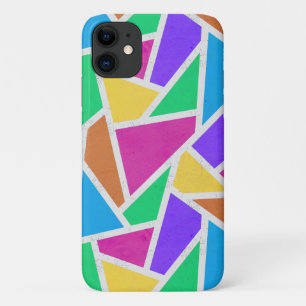 Helle Regenbogenfarben Mosaik Case-Mate iPhone Hülle