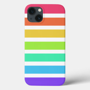 Helle Regenbogenstreifen Case-Mate iPhone Gehäuse Hülle