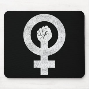 Helle Residenz Fist Feminist - Gleichstellung der Mousepad