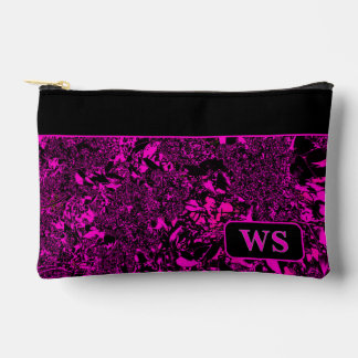 Helle rosa Kosmetiktasche Zubehörtasche