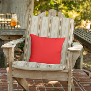 Helle Rot-Solid-Farbe Kissen