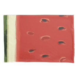 Helle Rote Wasserfarbe Wassermelone Pillowcase Kissenbezug