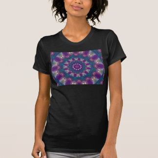 Helle Sammler, magischer abstrakter lila Mandala T-Shirt