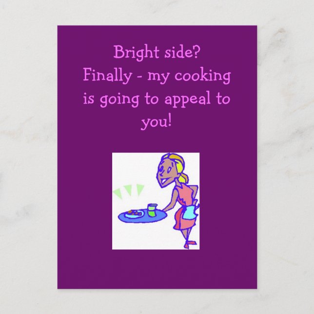 Helle Seite? (von der Inhaftierung) Postkarte (Vorderseite)