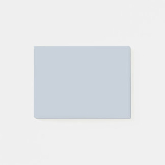 Helle Silber Blau Farbe Post-it Klebezettel