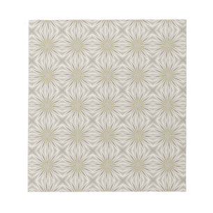Helle Silver Christmas Stars Notizblock