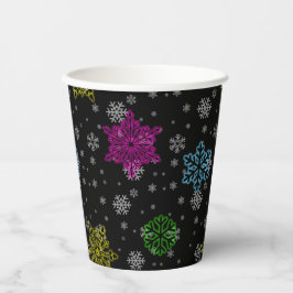 Helle Snowflake Party Cups - Set 1 Pappbecher