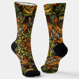 Helle Socken Ausgefeilte nahtlose Muster 0039289