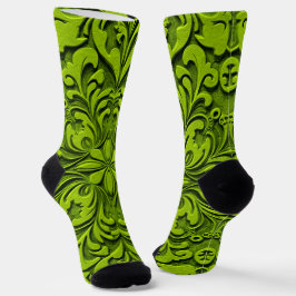 Helle Socken Ausgefeilte nahtlose Muster 0039300
