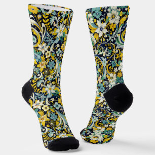 Helle Socken Ausgefeilte nahtlose Muster 0039357