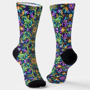 Helle Socken Ausgefeilte nahtlose Muster 0039363