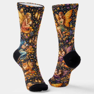 Helle Socken Ausgefeilte nahtlose Muster 0047408