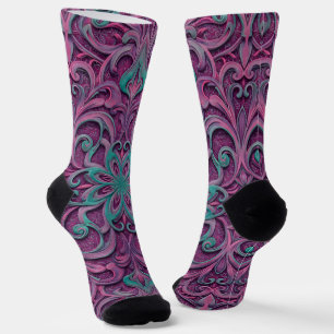 Helle Socken Ausgeklügelte Nahtlose Muster 0039297