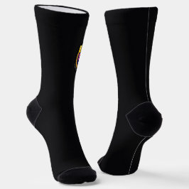 Helle Socken Dunkles Carbon Mit Logo