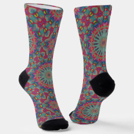 Helle Socken Fraktal Nahtlose Muster 0042003