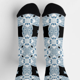 Helle Socken Fraktal Nahtlose Muster 0042008